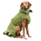 Green Perfectly Practical Dog Drying Coat